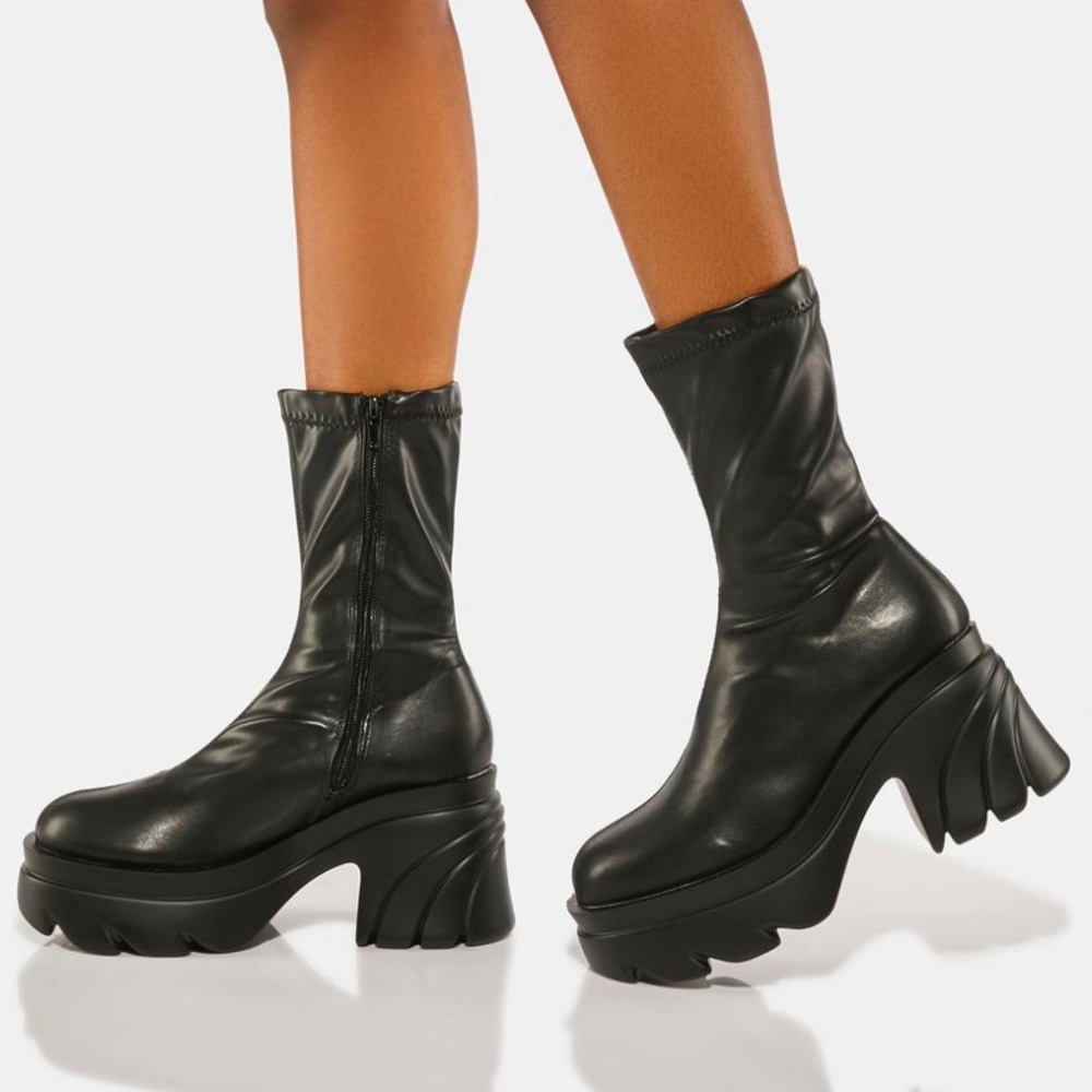 Black boots